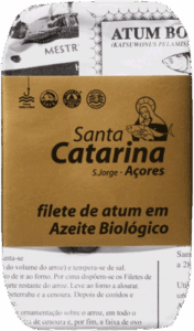 Tuna fillet in organic olive oil