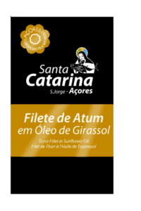 Filete de atum em óleo de girassol