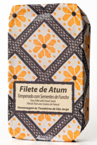 Filete de atum temperado com sementes de funcho 120g